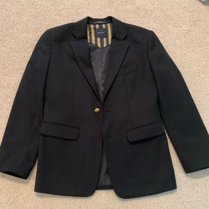 Nautica Boys navy blazer with gold buttons
